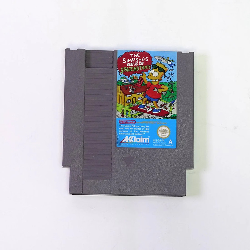 (Pre-Owned) The Simpsons: Bart vs. the Space Mutants Game - NES - ريترو